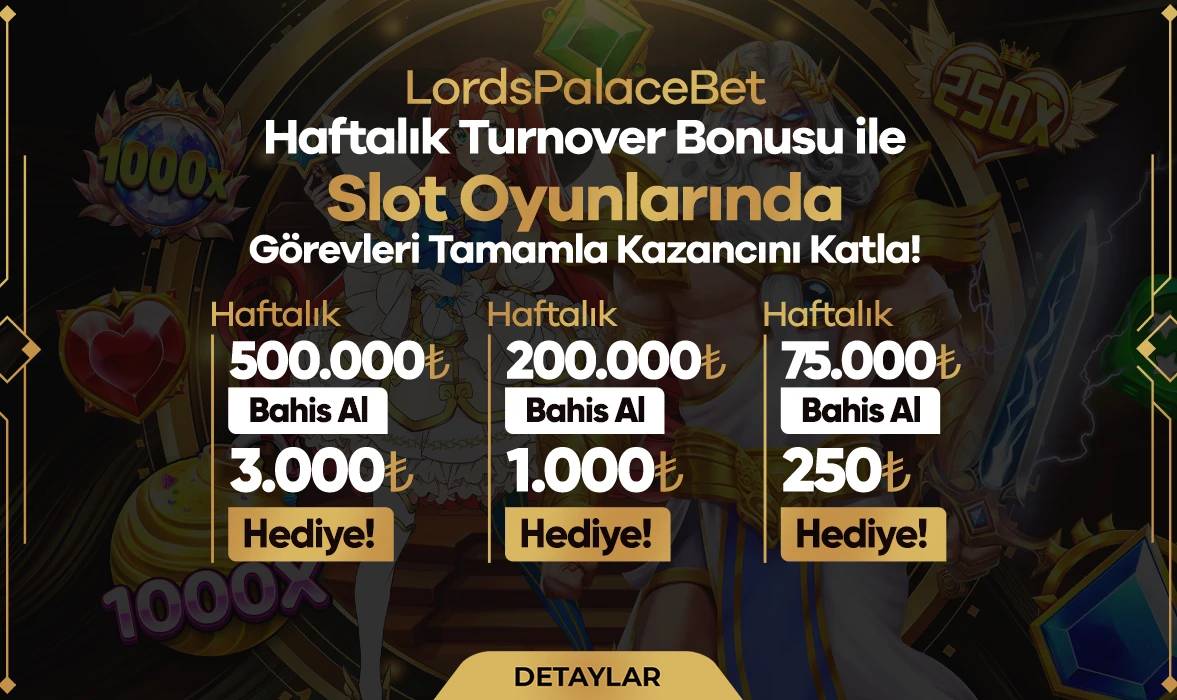 Haftalık Slot Turnover Bonusu